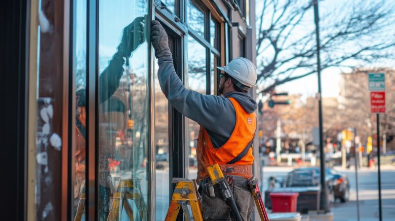 Louvre Window Repair detail
